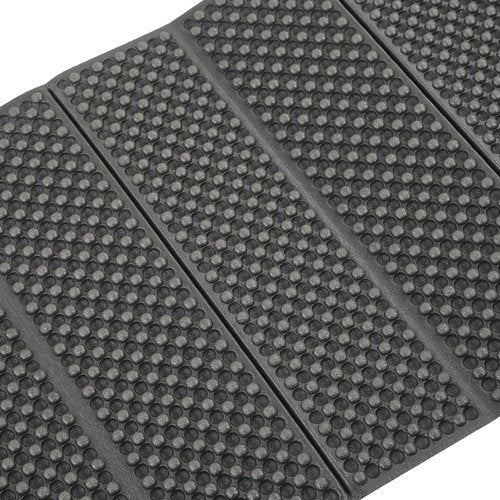 Egg Crate Sleeping Pad, Foldable Foam Sleep Mat, Thickened Camping Pad for Outdoor Use, 186x57CM, Dark Green, Ideal for Backpacking, Hiking, and Camping
