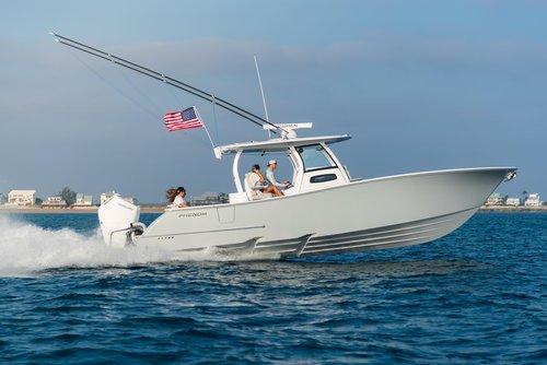 South Wind Designs Premium 36" Boat Rod Holder Flagpole with Rotating Flag Mounts, Durable Easy to Store Rod Holder Boat Flag Pole. 3 Foot Boat Flag Pole Rod Holder.