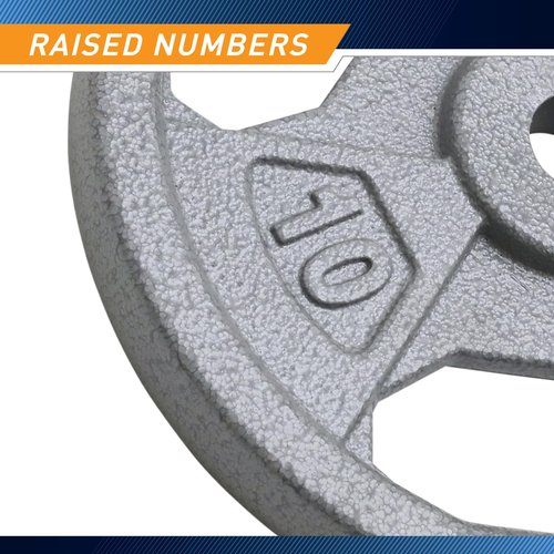 Marcy Classic 1" Cast Iron Standard Grip Plates - 10lb