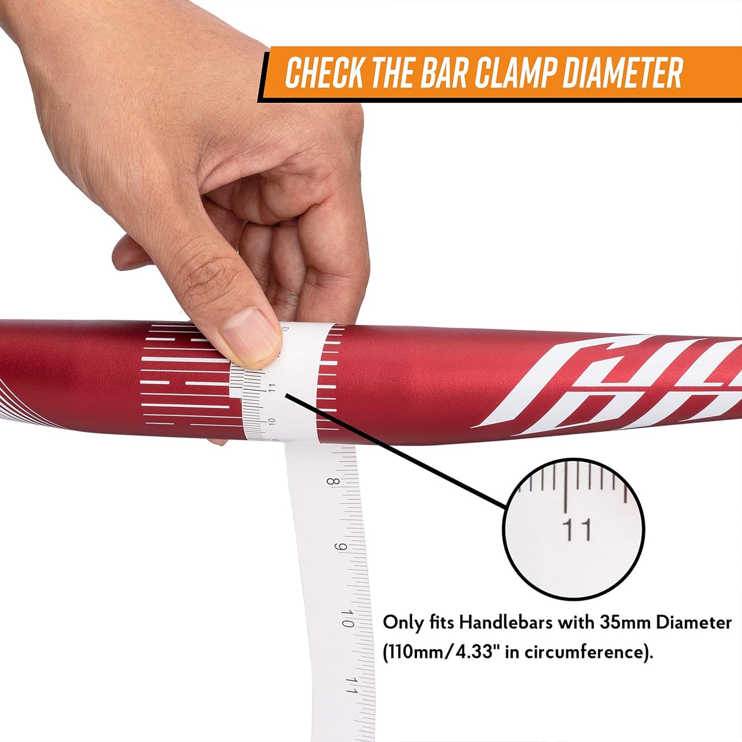 Funn RSX Mountain Bike Direct Mount Bike Stem with 35mm Bar Clamp, 2 Pieces Lightweight Split Design for Dual Crown Forks, Adjustable Extension 45-50mm