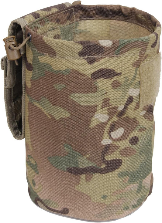 Multicam Rothco MOLLE Roll-Up Utility Dump Pouch | Tactical Gear for Outdoor Use