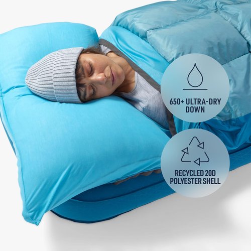 Sea to Summit Traveller Down Sleeping Bag Blanket, 45-Degree, Long