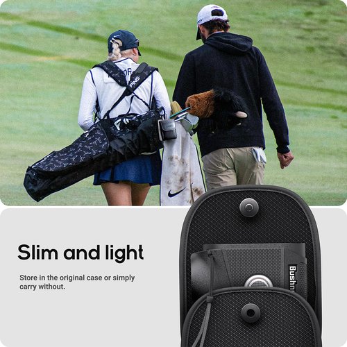 TUSITA Silicone Case Compatible with Bushnell Tour V6 / Tour V6 Shift Laser Golf Rangefinder - Black