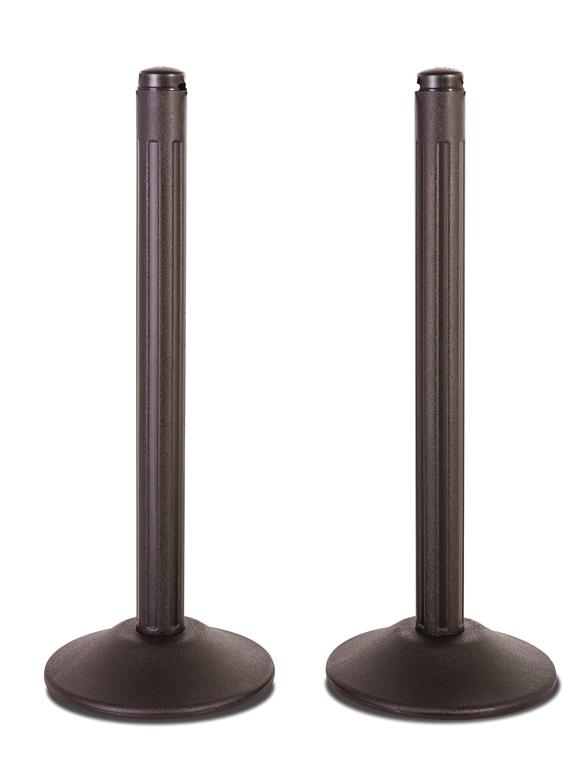 Weight ChainBoss Black Stanchion with Fillable Base - No Chain Needed