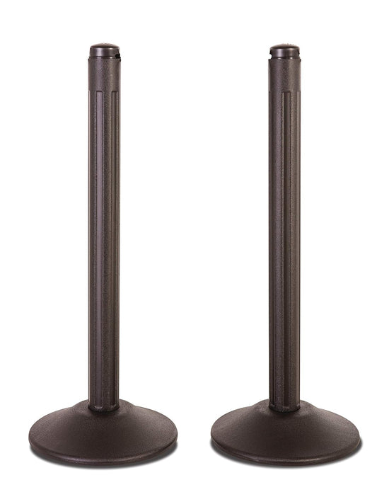 Weight ChainBoss Black Stanchion with Fillable Base - No Chain Needed