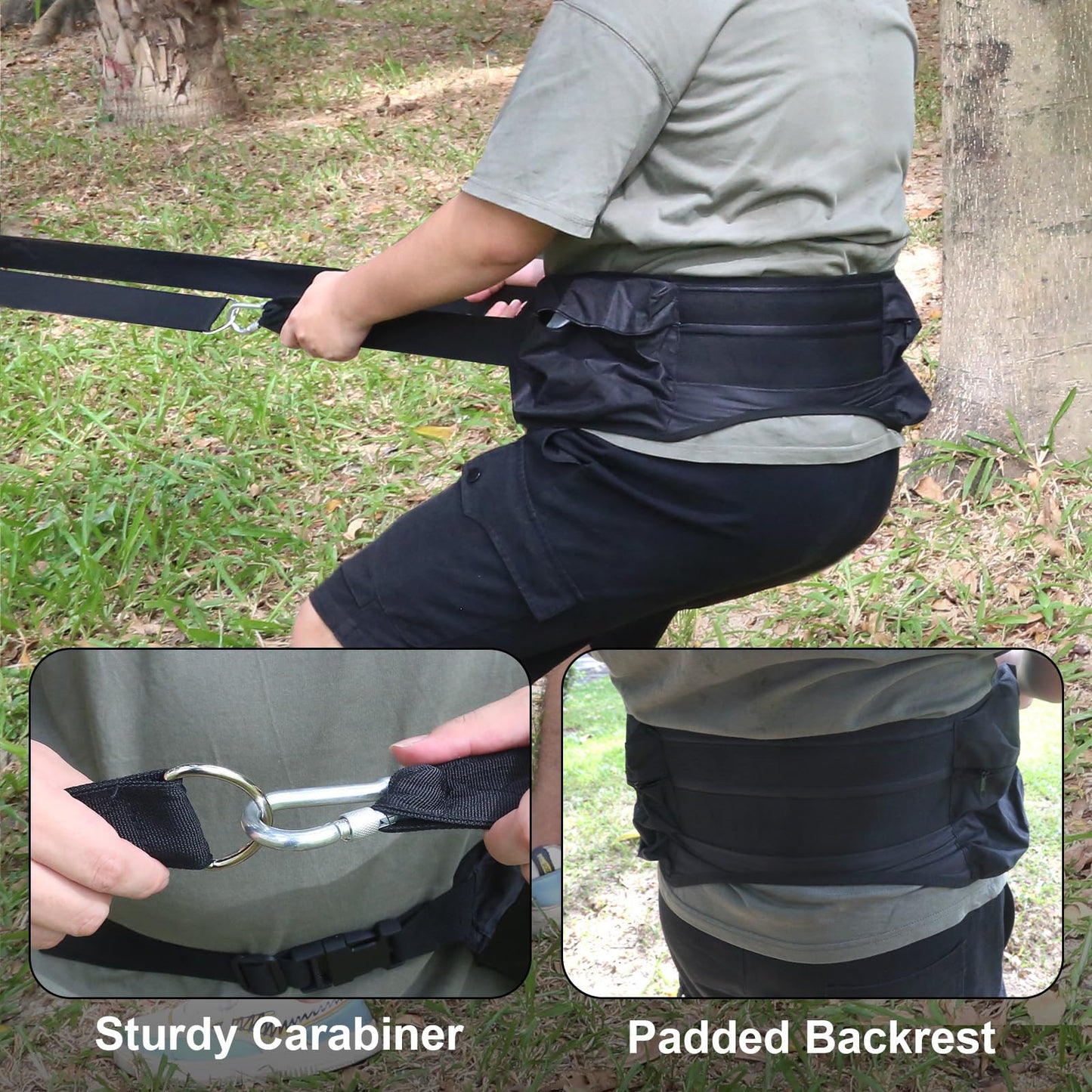 ANTEQI Crap Strap for Pooping Portable Outdoor Toilet Solution, Versatile Tree Pooping Strap Hands-Free Restroom, Perfect for Camping, Hiking, Travel, Fishing, Hunting