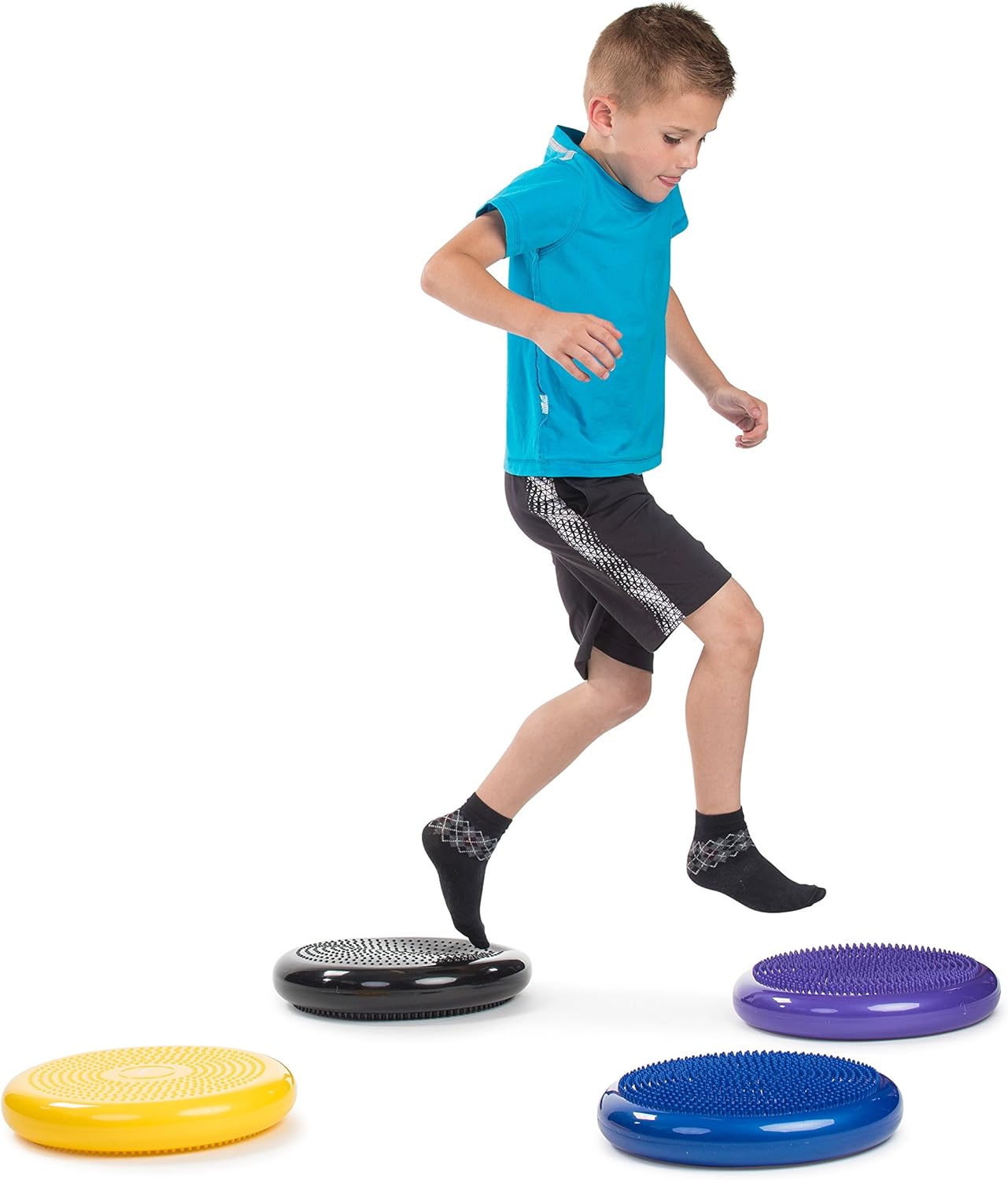 Wobble Cushion Balance Disc for Therapy & Exercise - Sensory Wiggle Seat & Stability Pad