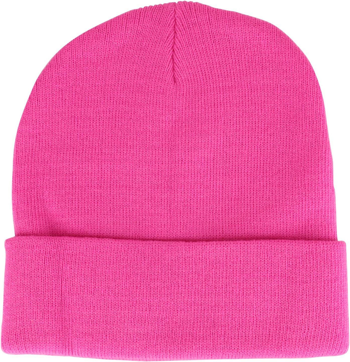 Armycrew High Visibility Neon Color Cuff Long Winter Beanie Hat