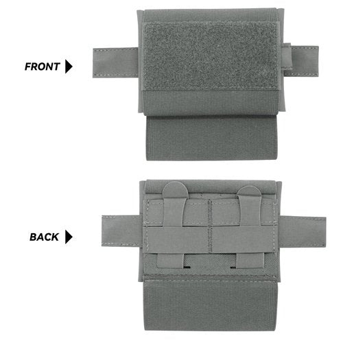 Qavctw Molle Tactical Pouch Belt Ifak Micro Med Pouch with TQ Holder, Mini First Aid for Purse Medical Pouch Portable Micro Trauma Kit Empty EDC Bag Ifak Refill First Aid Kit Bag
