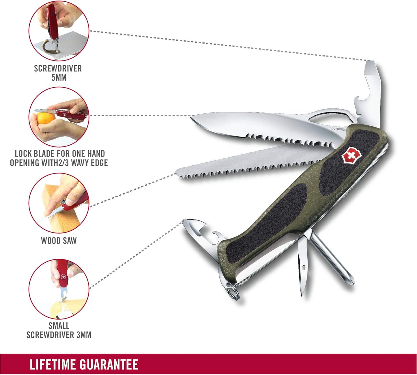 Victorinox Swiss Army RangerGrip74 Swiss Army Knife