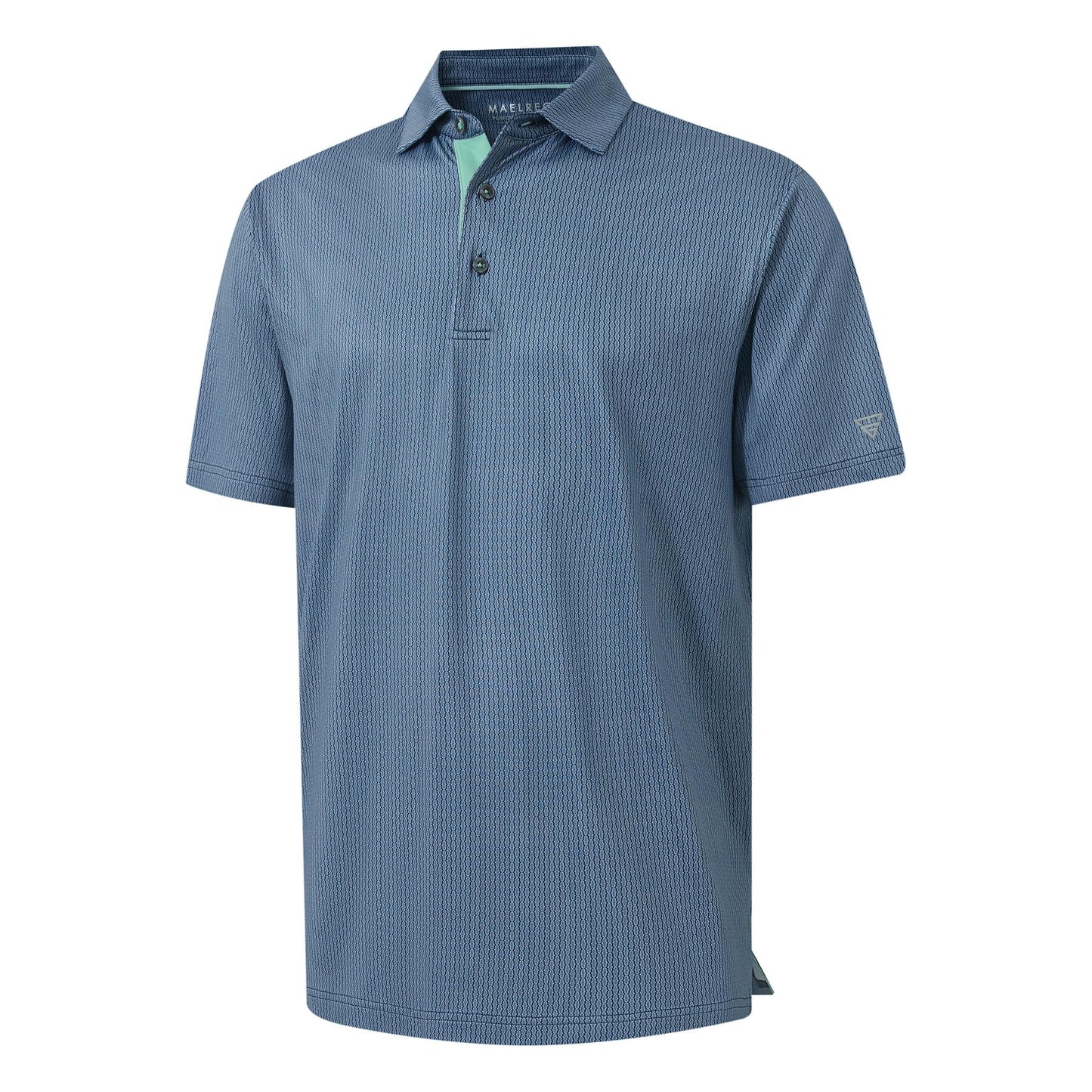 M MAELREG Golf Shirts for Men Dry Fit Print Patterns Performance Moisture Wicking Mens Polo Shirts Short Sleeve