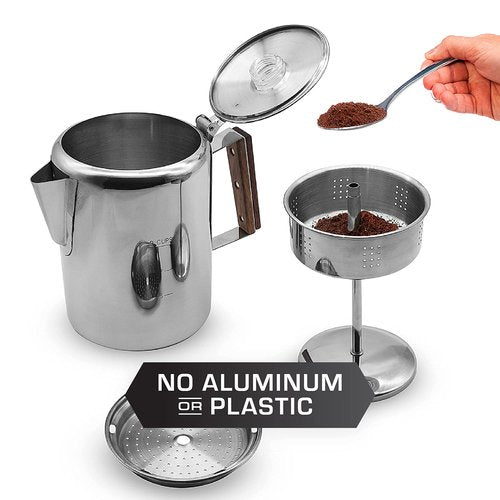 COLETTI Bozeman Camping Gear Bundle - Coffee Bar Essentials Set - Gifts for Him