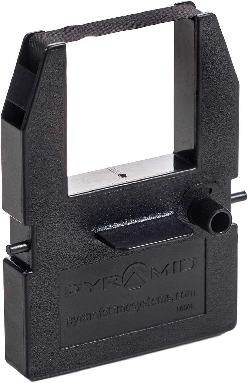 Pyramid Time Systems - Model 4000 Auto Totaling Time Clock, Electronic Time Punch Clock for Small Business, Bundle Includes: 25 Time Cards,Ribbon and 2 Security Keys - Silver ( 7.25"h x 7"w x 6.75"d)