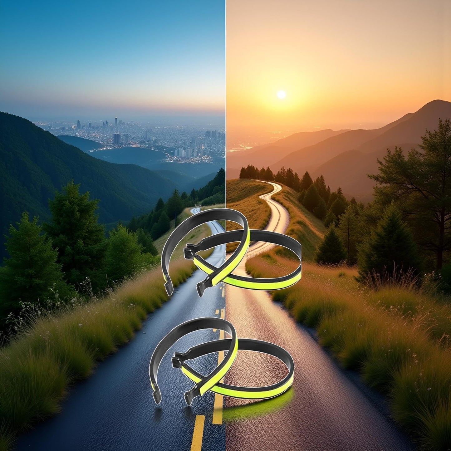 3Pcs Cycling Trouser Clip Cycling Ankle Safety Band Reflective Bicycles Clip Pant Leg Cuff Clip Bikes Cycling Equipment Cycling Trouser Wrap Clip Reflective Gear Accessories Outdoor Recreation