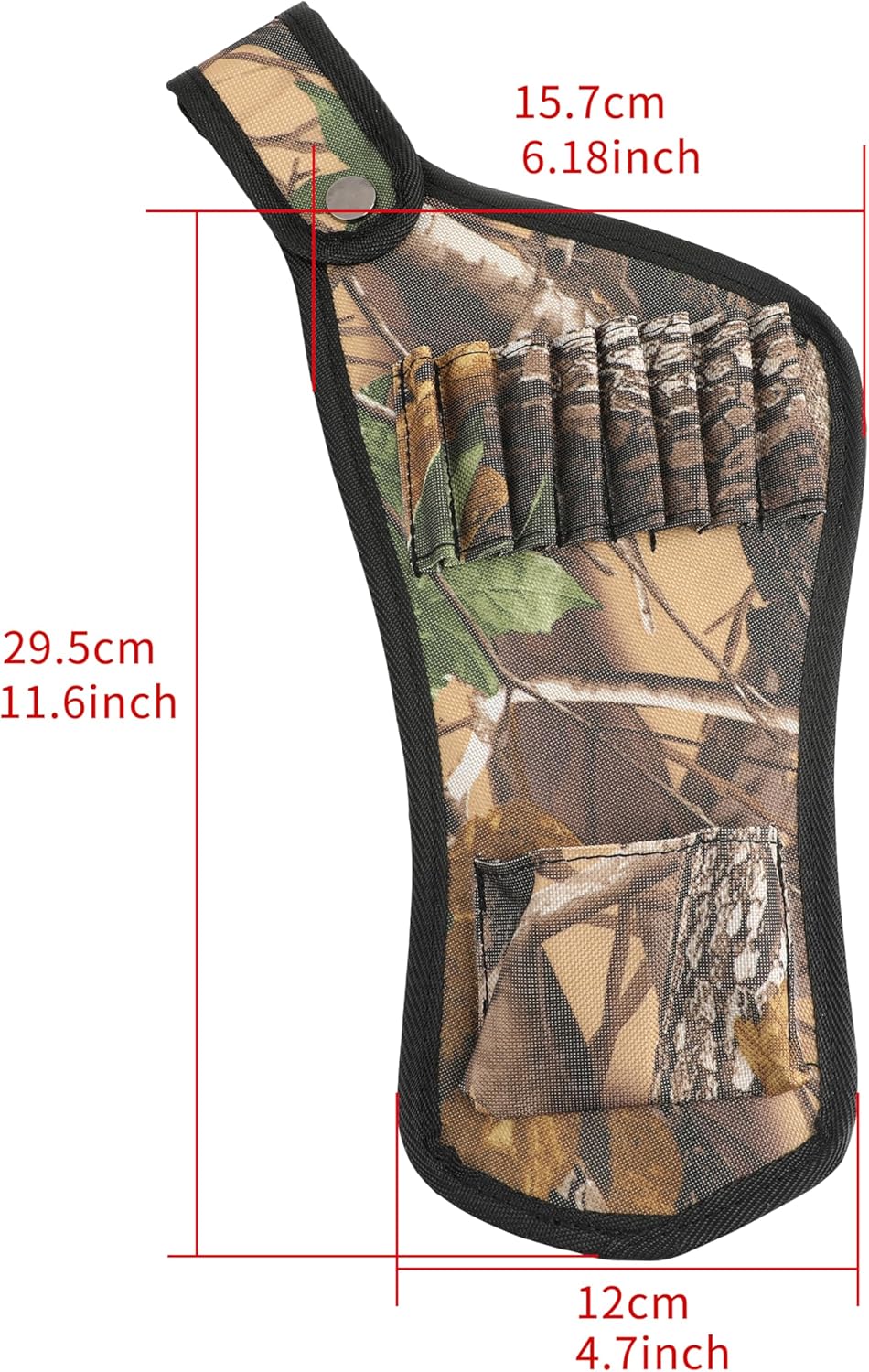 ZSHJGJR Archery Arrow Quiver Crossbow Arrow Quiver Hip Arrow Pocket Holder Waist