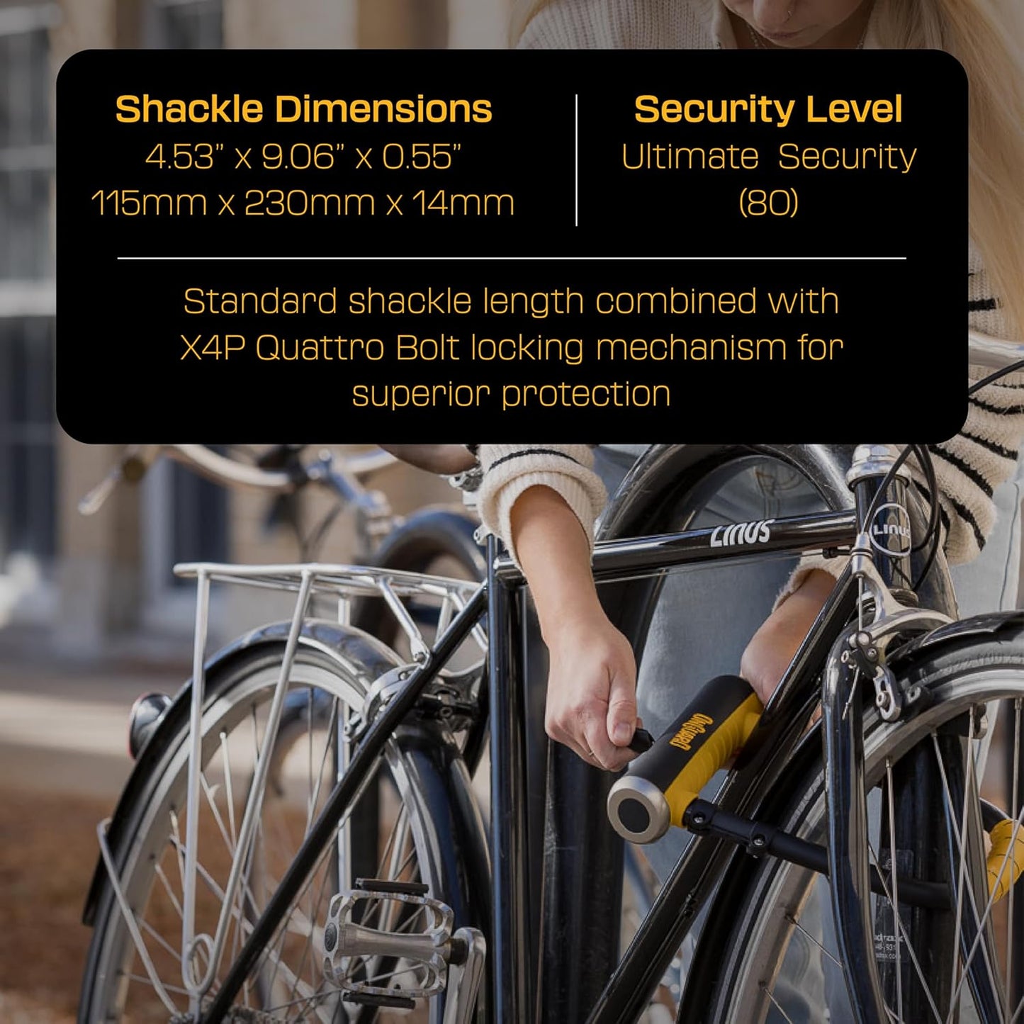 ONGUARD Pitbull Std U-Lock