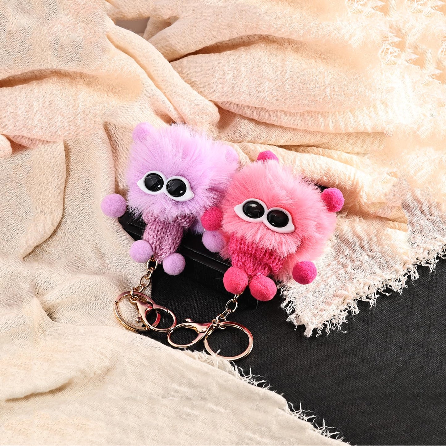 Accessories Set for Owala Water Bottle 24 oz 32 oz 40 oz, Anti-slip Silione Boot, Hand-woven Water Bottle Handle Strap and Keychain Charm included, Compatible with Owala freesip