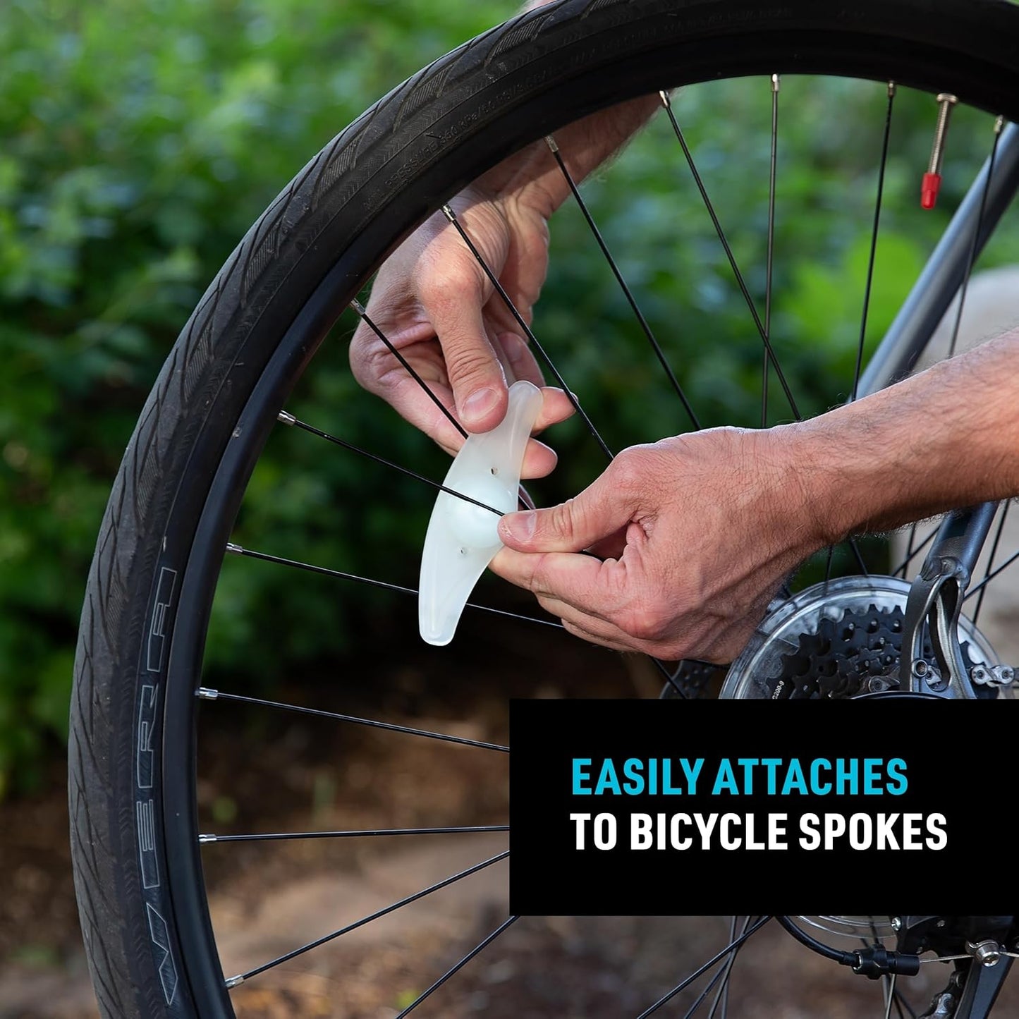 Nite Ize SpokeLit Wheel Light - LED Bicycle Spoke Lights for Visibility & Safety