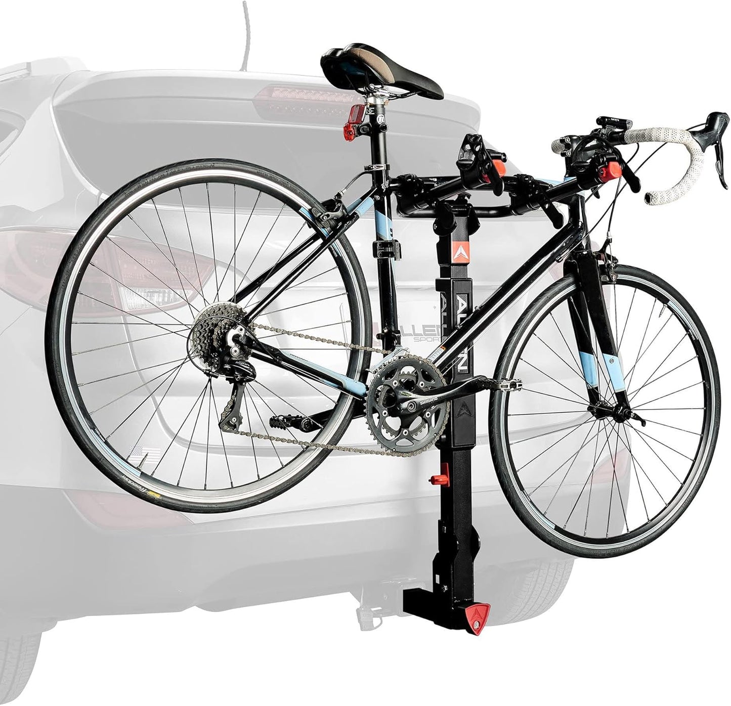 Allen Sports Deluxe 2-Bike Hitch Mount Rack , Silver/Black (522RR)