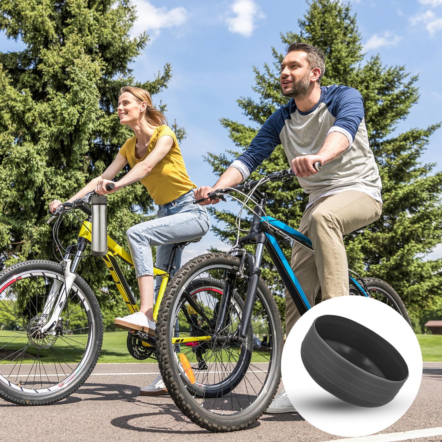 2pcs Silicone Water Bottle Boot for Contigo Ashland Chill 24oz, Protective Water Bottle Bottom Sleeve for Bottle Protection Accessories