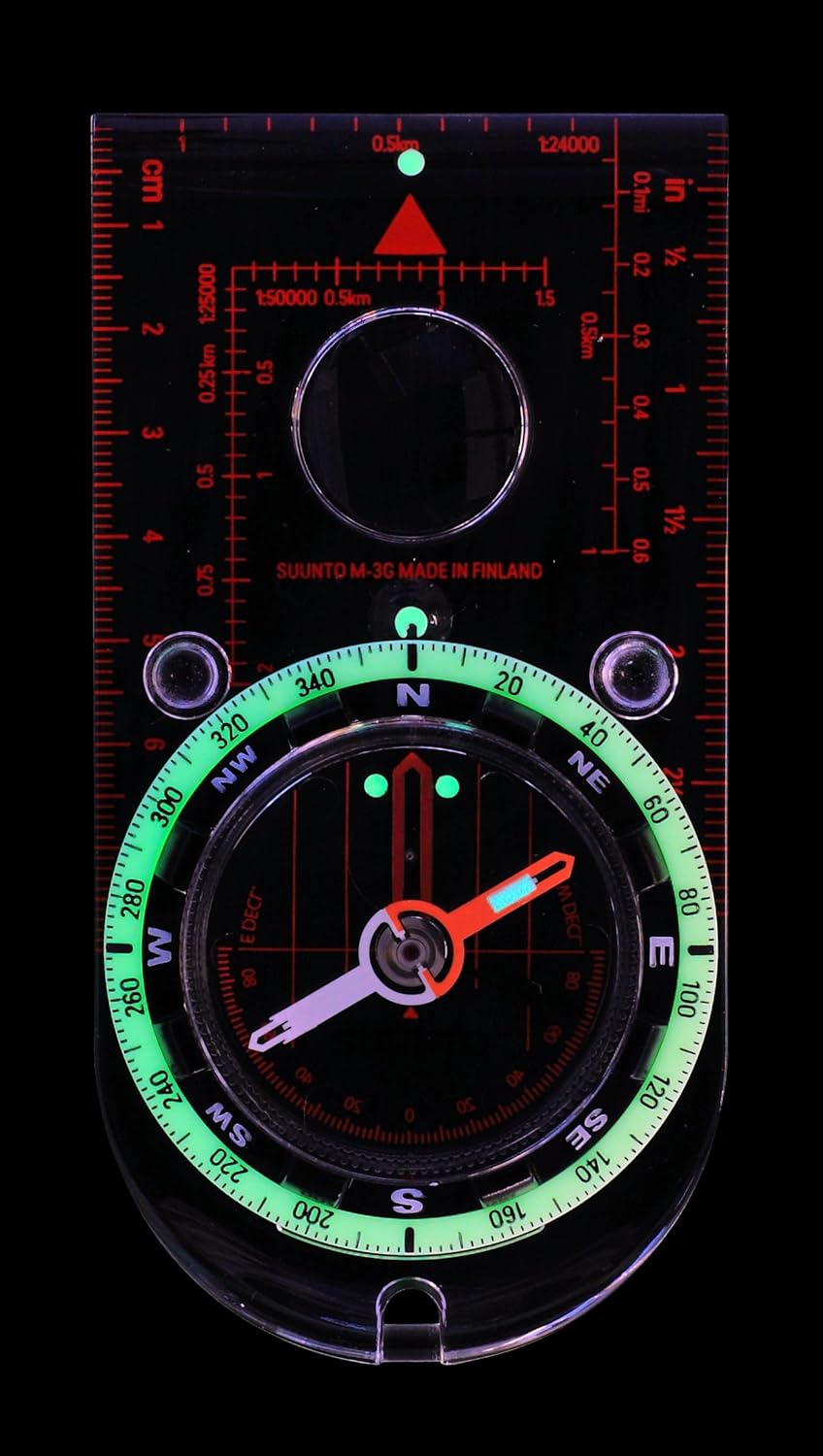 Suunto White Compass - Precision Navigation Tool for Outdoor Adventures