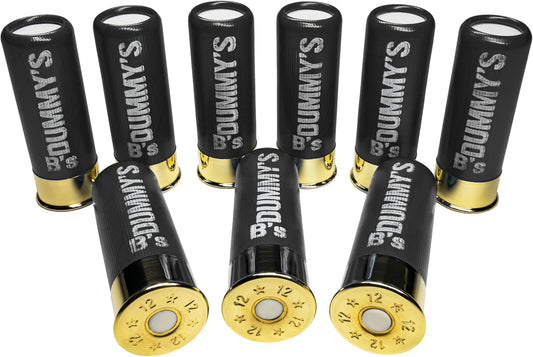 B's Dry Fire Snap Caps - Dummy 12 Gauge Training Caps (12 Ga Black 2 ¾”)