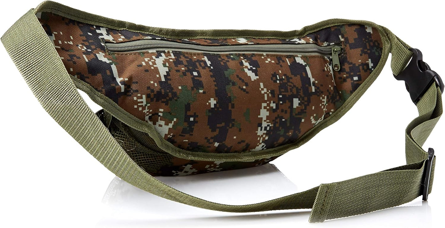 FC102 Tactical Military Digital Camouflage Fanny Pack
