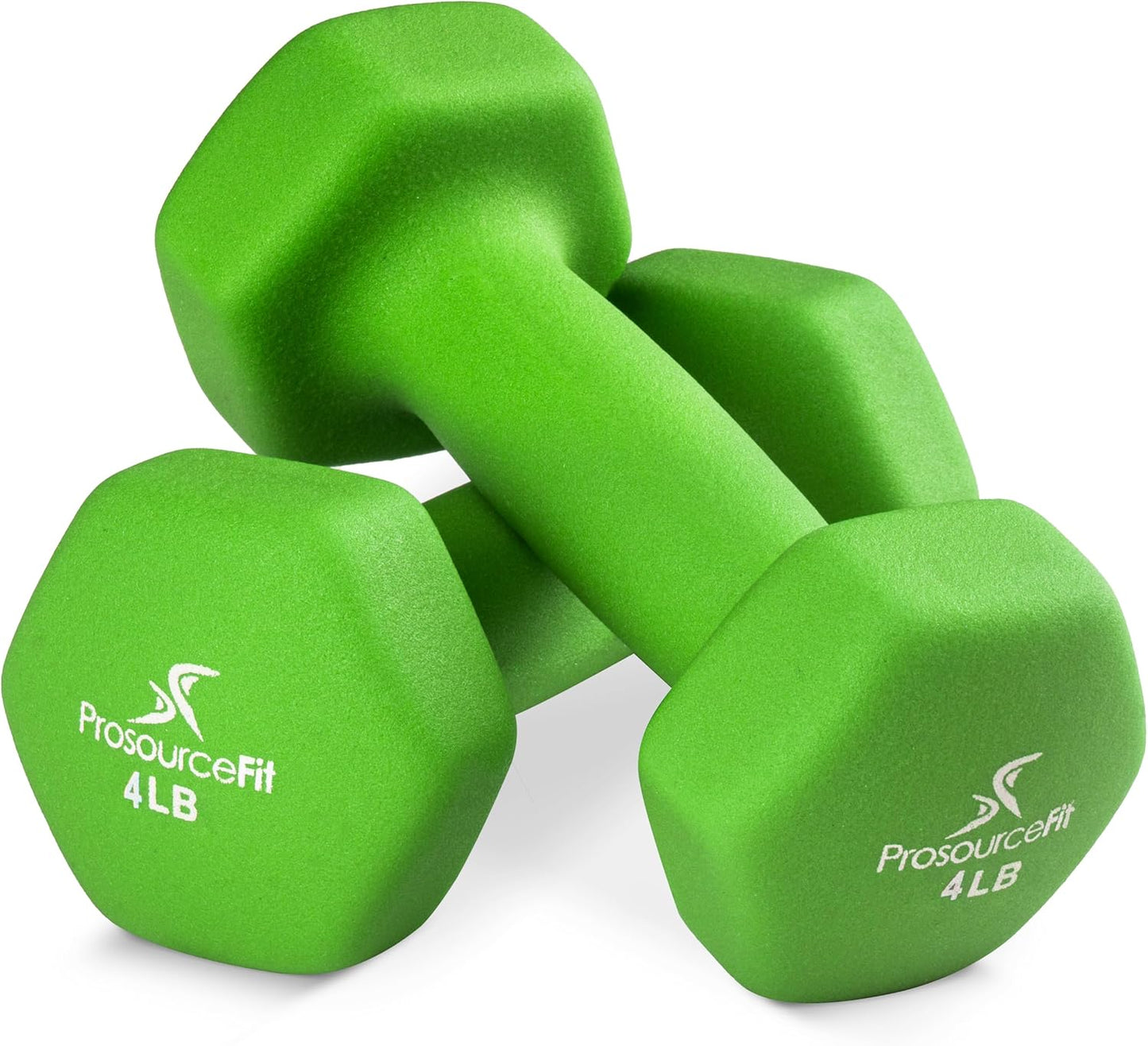 ProsourceFit Neoprene Dumbbell Coated for Non-Slip Grip, 10 lb