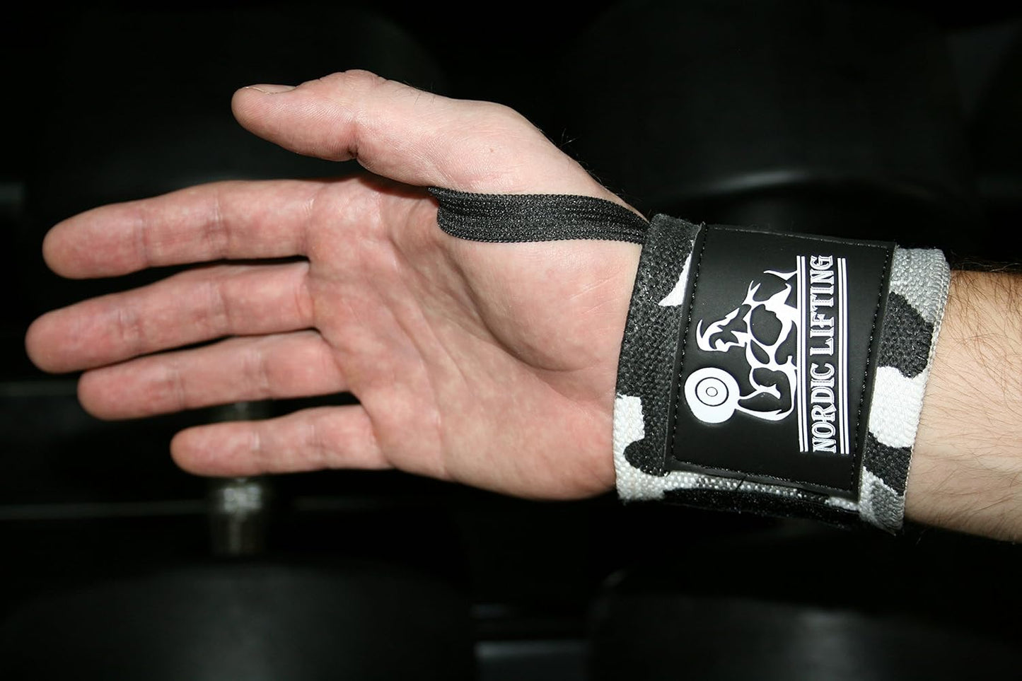 Wrist Wraps (1 Pair/2 Wraps) for Weightlifting/Cross Training/Powerlifting/Bodybuilding - for Women & Men - Premium Quality Equipment for The Absolutely Best Hand Strength & Support - 1 Year Warranty