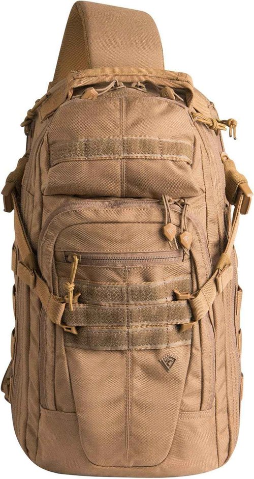 Crosshatch Sling Backpack 19L - Tactical Shoulder Go Bag for Men & Women