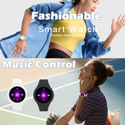 Yeforu Smart Watch for Women Ladies Smartwatch for Android iOS Phones Heart Rate Sleep Tracker Fitness Watch 123+ Sports Modes Pedometer Calorie Counter