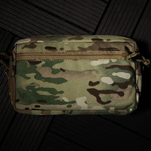 Tactical Molle Pouch Admin Wide GP Pouches for Chest Rig Vest Duty Belt Large EDC Utility Bag as Cummerbund Expanded Storage Bags