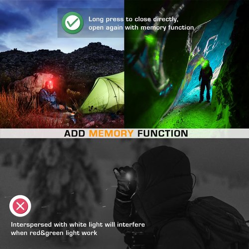 EverBrite 2-in-1 Mini Lanterns and 2 Pack Headlamp