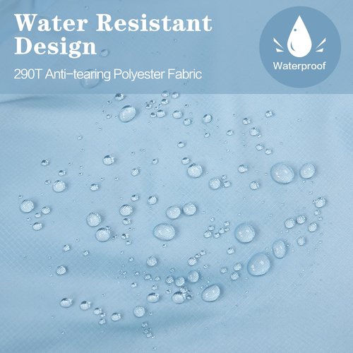 COLIKESEA Sleeping Bags for Adults, Teens & Kids - Use for 3-4 Seasons, Warm & Cold Weather - Lightweight,Waterproof, Use for Backpacking, Hiking and Camping (Sky Blue/Left Zip)