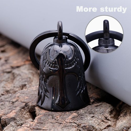 Motorcycle for Bell - Bicycle Bells for Men, Stainless Steel can Bring Good Luck and Peace to Motorcycle Accessories
