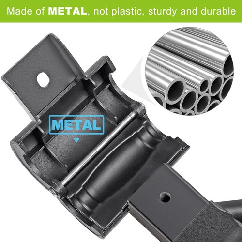 SELEWARE Versatile Steel Dumbbell to Kettlebell Converter Handle, Non-Slip Ergonomic Grip, Quick Installation Fits Most Dumbbells Up to 100lbs