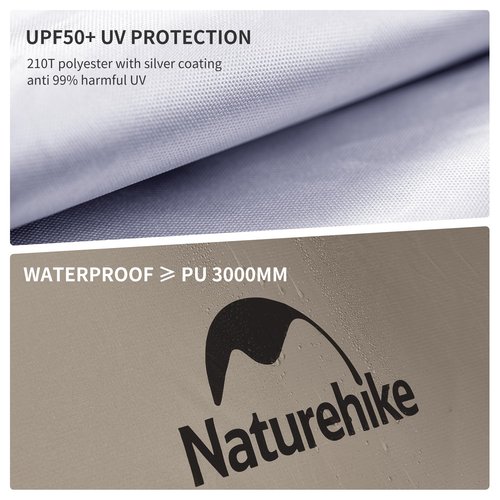 Naturehike Cloud River 2 Person 3 Person Backpacking Tent, Waterproof 2 Person 3 Person Tents for Camping