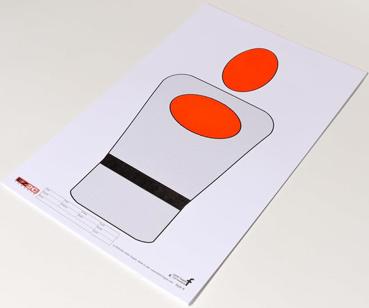 EZ2C Targets Style 8 (25 Pack)