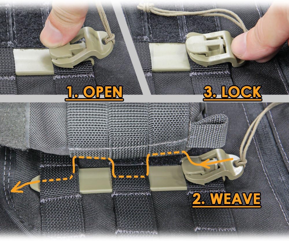 VANQUEST 5" MOLLE Sticks (4 Pack)