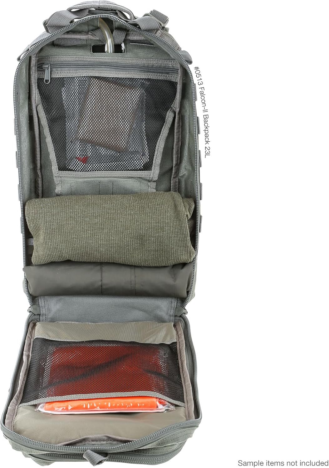 MAXPEDITION Falcon-II Backpack, 23L Tactical Backpack, Survival Pack, Bug Out Bag, MOLLE Go Bag for EDC, 0513