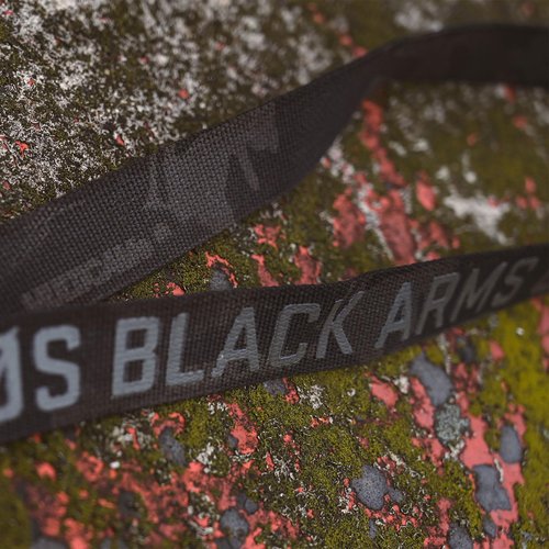 VIKTOS Springlock Tactical Durable EDC Accessories Comfortable 1" Webbing Lanyard with Aluminum Spring-Loaded Hook, Black Camo