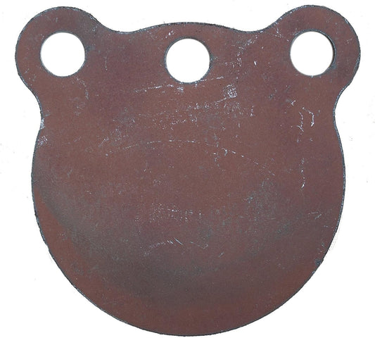 AR500 Steel Targets (3/8" AR500, 4" Gong)