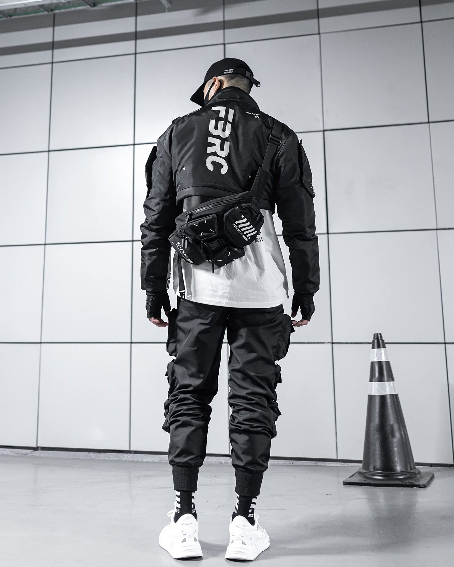 Fabric of the Universe Future Culture Cyberpunk Style Travel Bag Crossbody Backpack (SL-Type 201 Crossbody Bag)