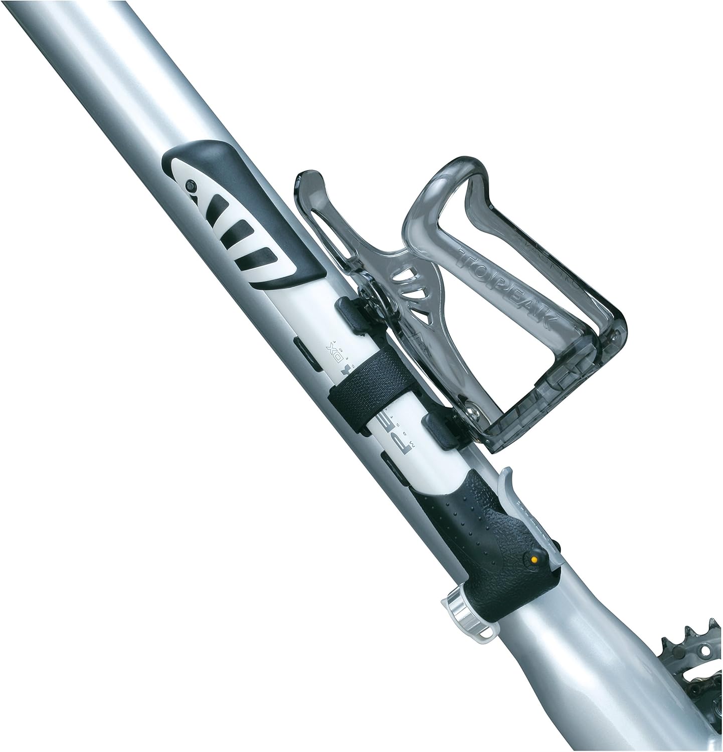 Topeak Peak Dx II Mini Pump,SILVER