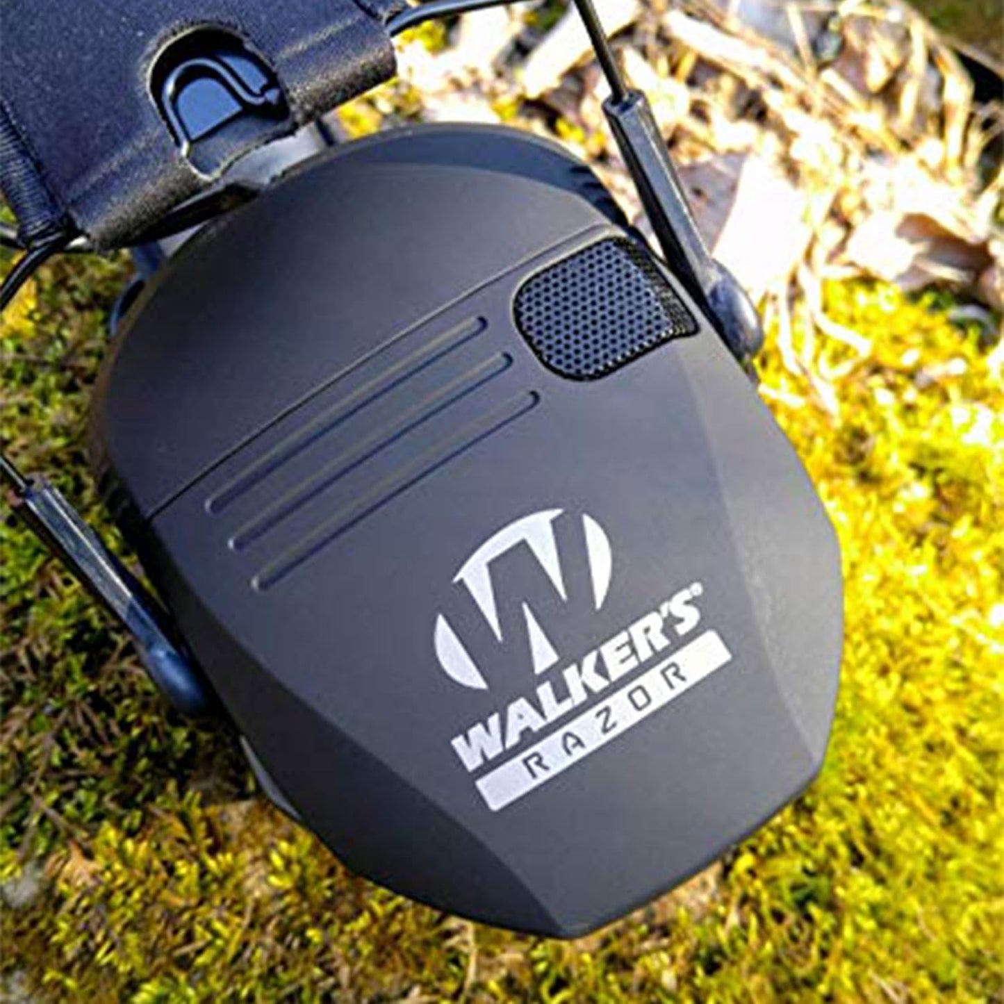 Walker's Razor Slim Shooter Electronic Hunting Folding Hearing Protection Earmuffs