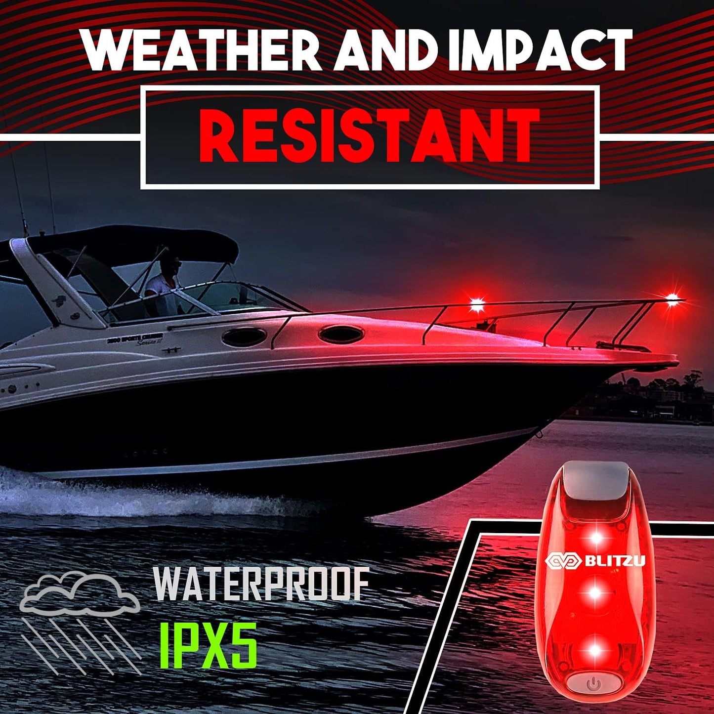 4 Pack LED Safety Light, Clip on Reflective Gear Lights for Walking at Night, Running, Jogging, High Visibility Strobe Light Accessories for Runners, Kids, Hiking, Kayak, Cycling, Camping, Boat