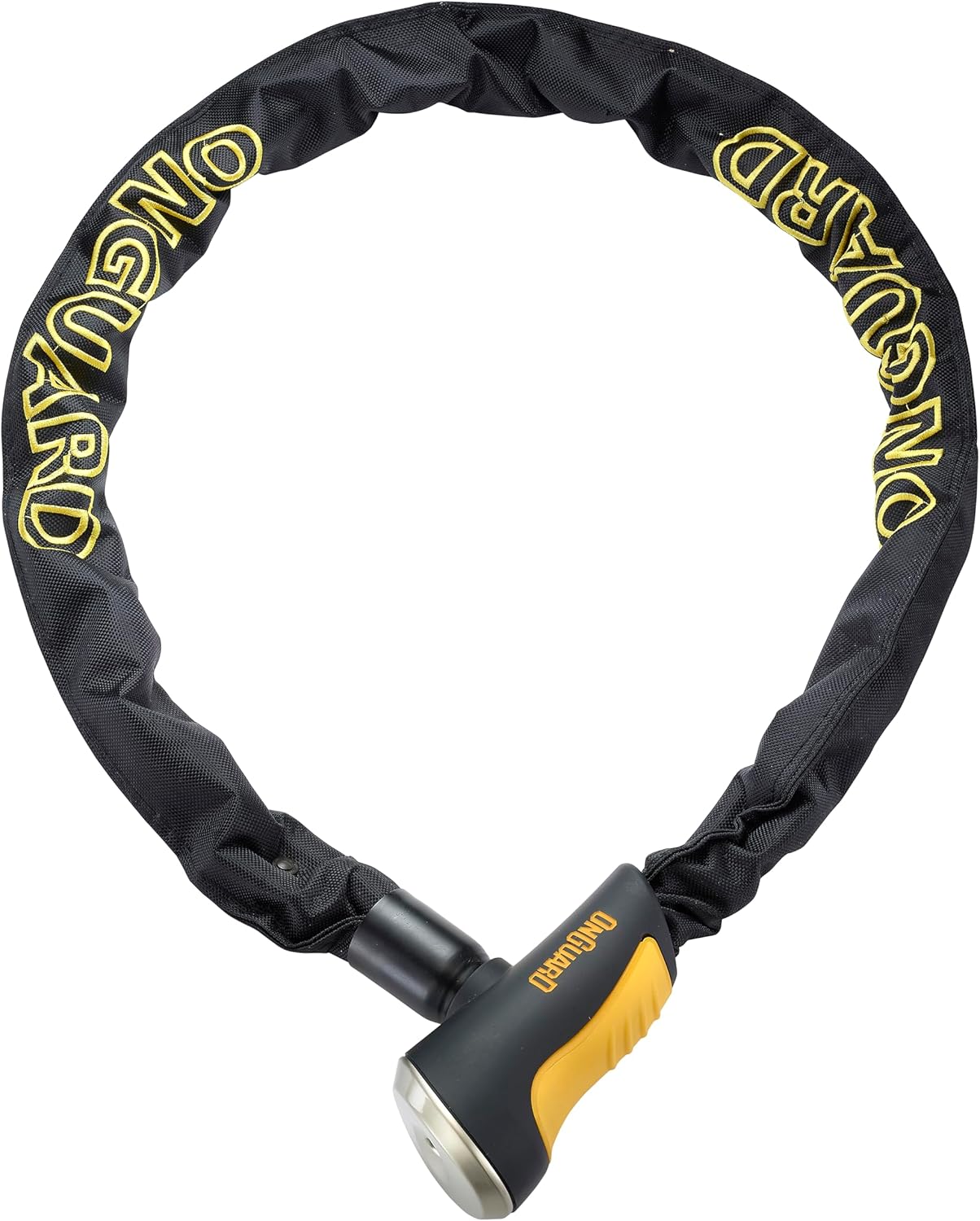 OnGuard 8020 Mastiff Integrated Key Chain Lock - 3.57' X 0.39"[110CM X 10MM] Black