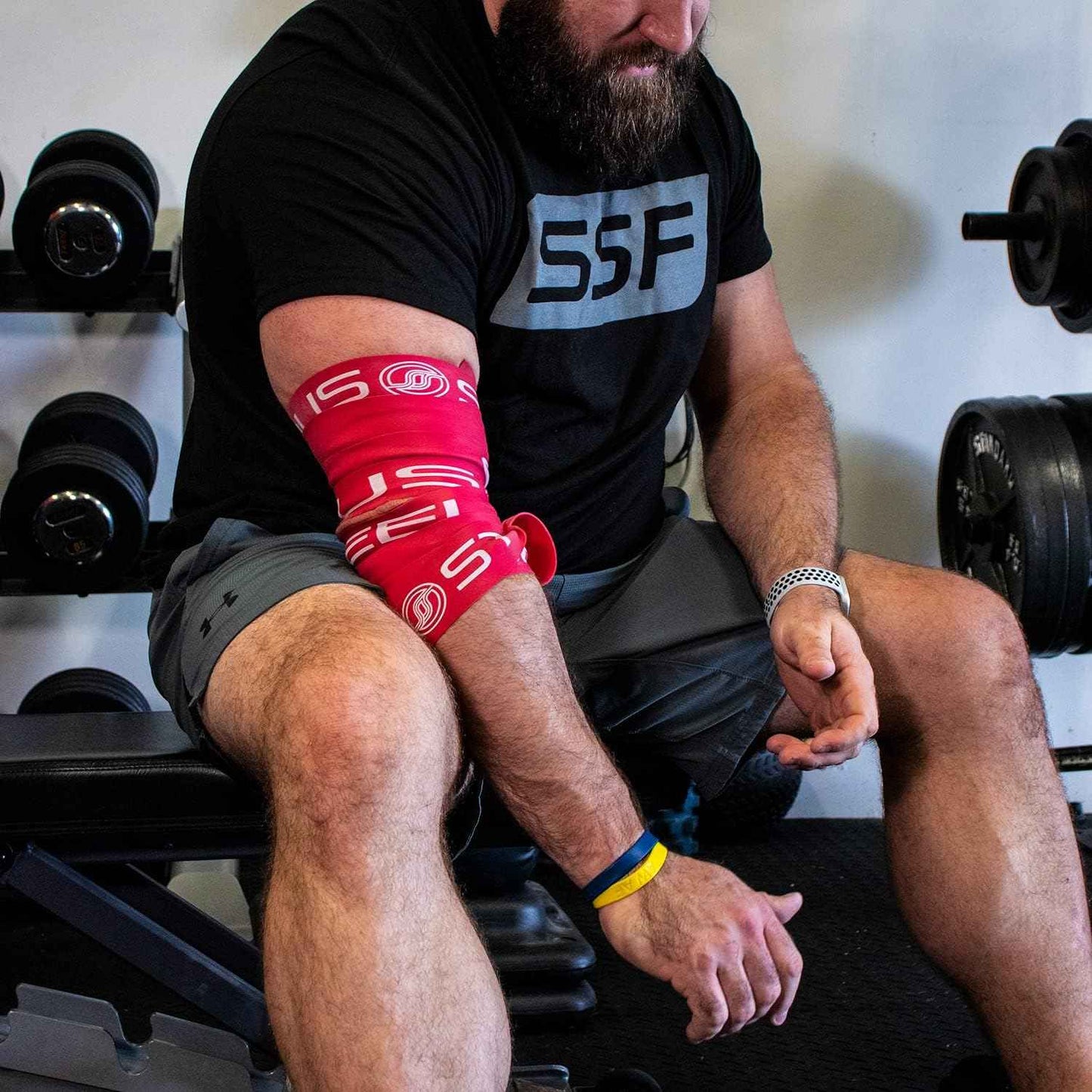 Serious Steel Mobility & Recovery Floss Bands | Compression & Tack Bands (7' L x 2" W)