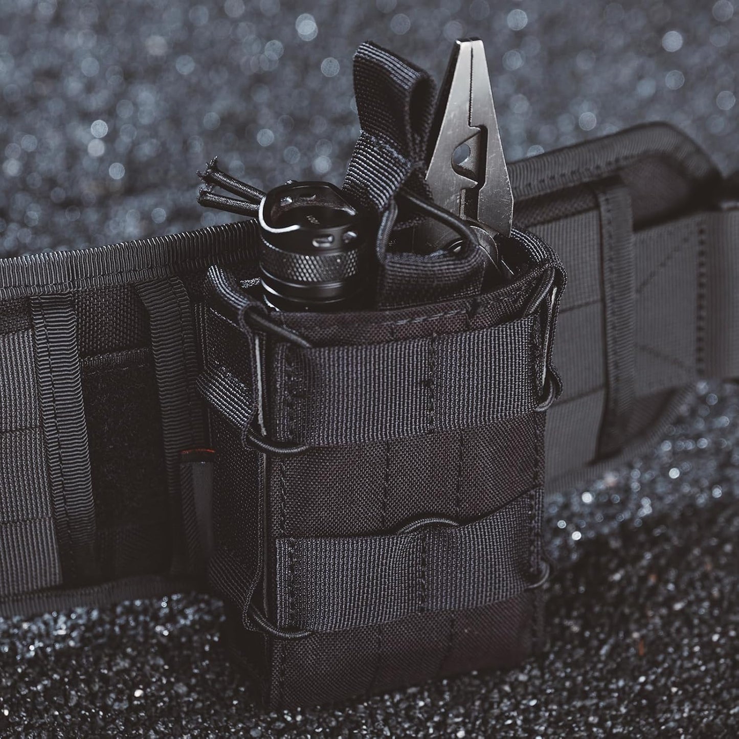 EXCELLENT ELITE SPANKER Tactical Molle Single/Double Open-Top Mag Pouch for M4 M14 M16 AR15 G36 Magazine
