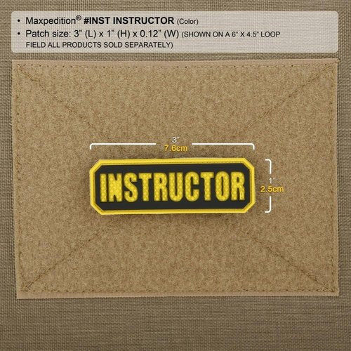 MAXPEDITION Gear Instructor Patch